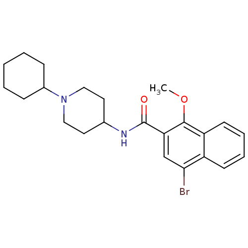 Chemical structure of BindingDB Monomer ID 50099808