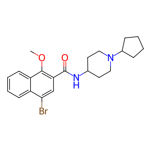 Chemical structure of BindingDB Monomer ID 50099820