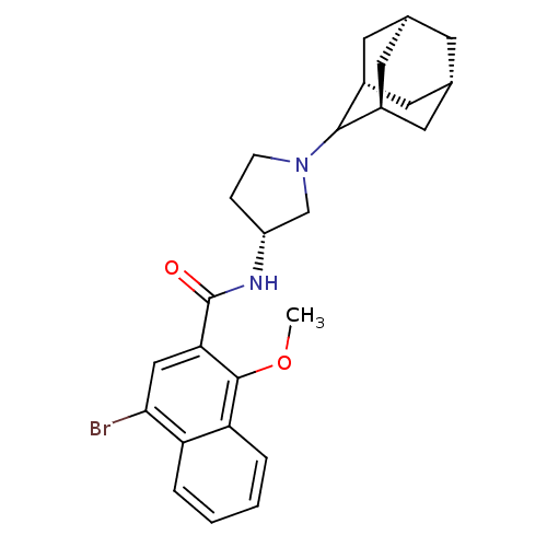 Chemical structure of BindingDB Monomer ID 50099823