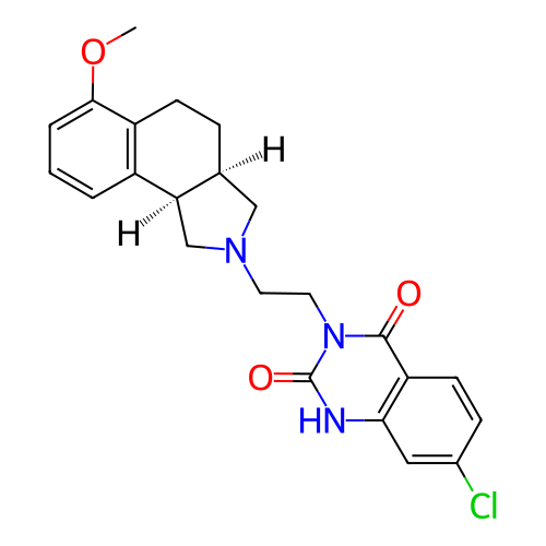 Chemical structure of BindingDB Monomer ID 50100204