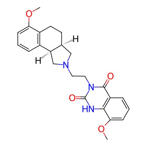 Chemical structure of BindingDB Monomer ID 50100235