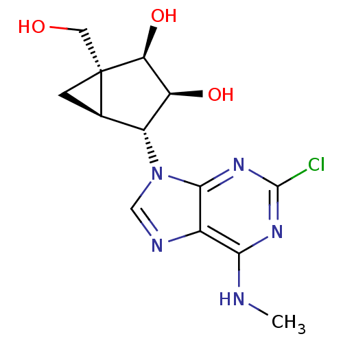 Chemical structure of BindingDB Monomer ID 50100425
