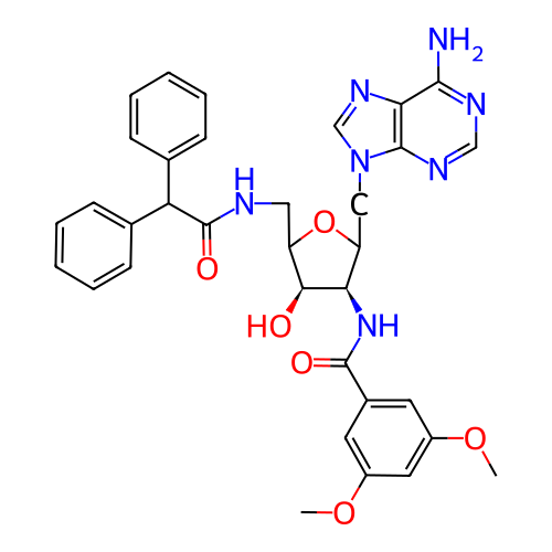 Chemical structure of BindingDB Monomer ID 50100480