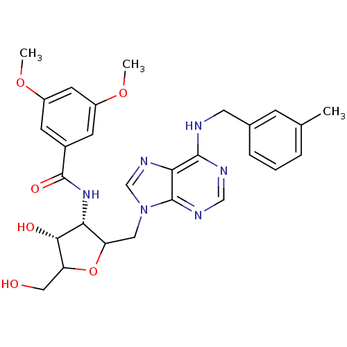 Chemical structure of BindingDB Monomer ID 50100485