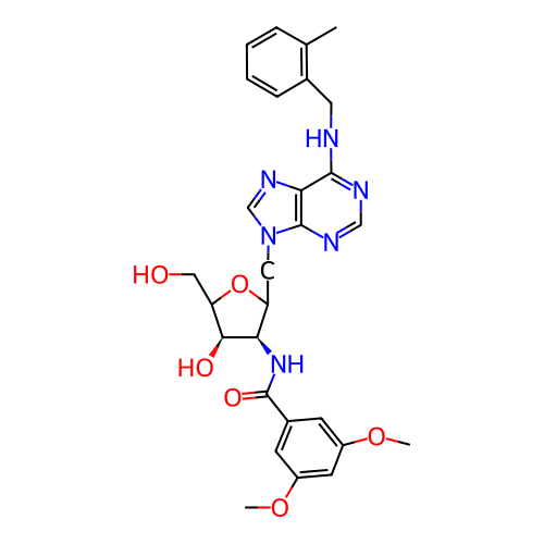 Chemical structure of BindingDB Monomer ID 50100496