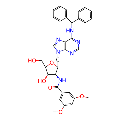 Chemical structure of BindingDB Monomer ID 50100500