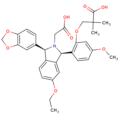 Chemical structure of BindingDB Monomer ID 50101262