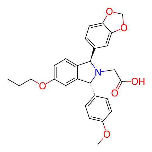 Chemical structure of BindingDB Monomer ID 50101269