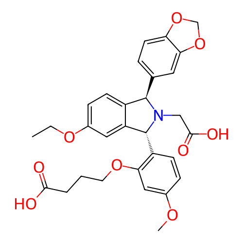 Chemical structure of BindingDB Monomer ID 50101275