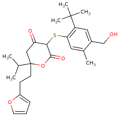 Chemical structure of BindingDB Monomer ID 50101487