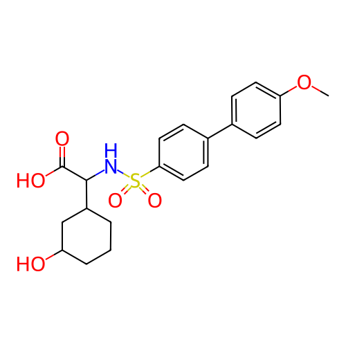 Chemical structure of BindingDB Monomer ID 50101722