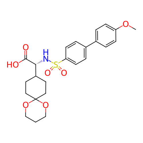 Chemical structure of BindingDB Monomer ID 50101723