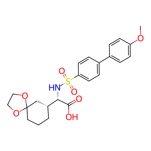 Chemical structure of BindingDB Monomer ID 50101734