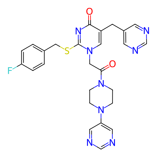 Chemical structure of BindingDB Monomer ID 50102141