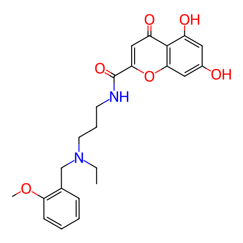 Chemical structure of BindingDB Monomer ID 50103474