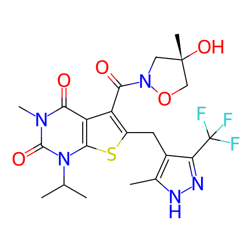Chemical structure of BindingDB Monomer ID 50103571