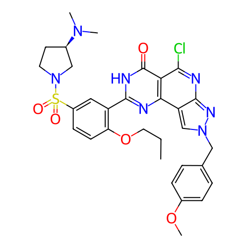 Chemical structure of BindingDB Monomer ID 50104205