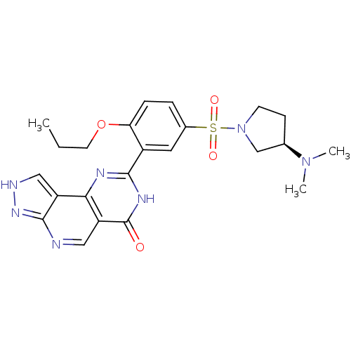 Chemical structure of BindingDB Monomer ID 50104207