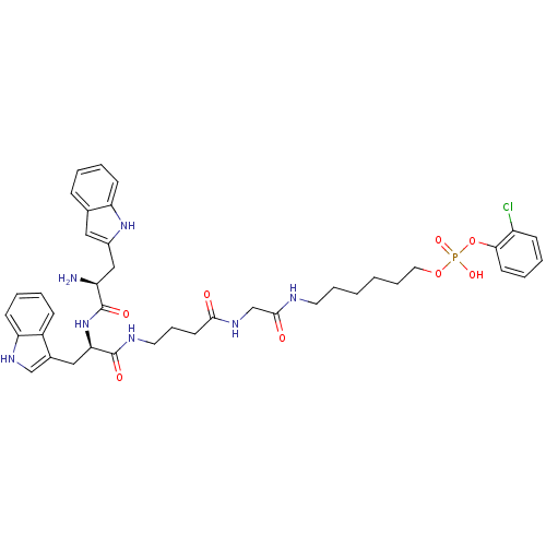 Chemical structure of BindingDB Monomer ID 50104460