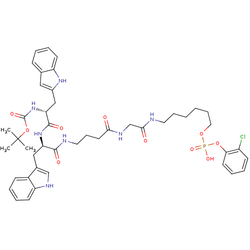 Chemical structure of BindingDB Monomer ID 50104477