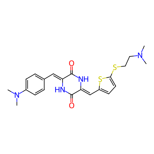 Chemical structure of BindingDB Monomer ID 50104523