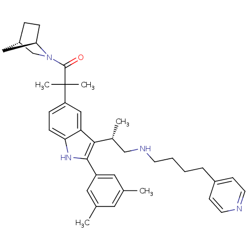 Chemical structure of BindingDB Monomer ID 50104555