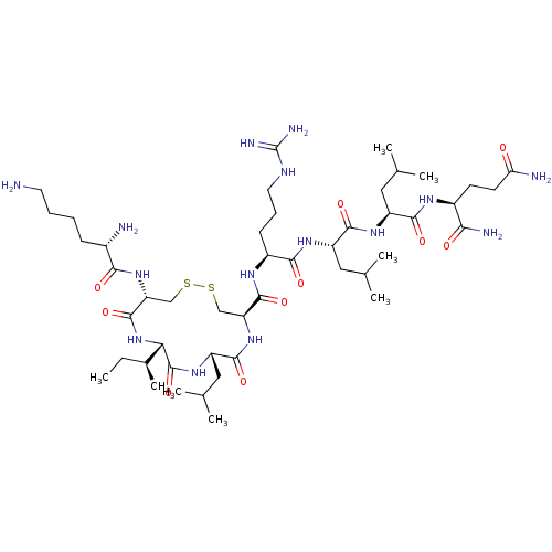 Chemical structure of BindingDB Monomer ID 50104835