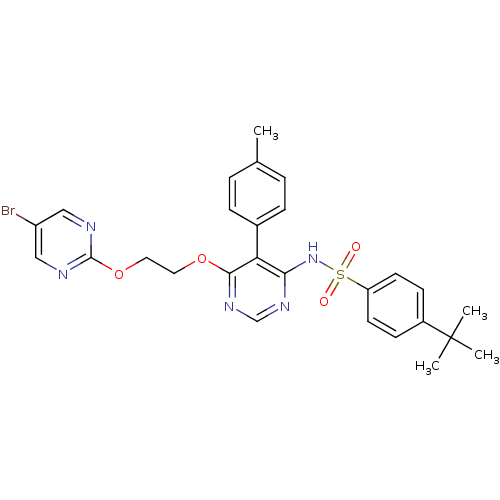 Chemical structure of BindingDB Monomer ID 50105033