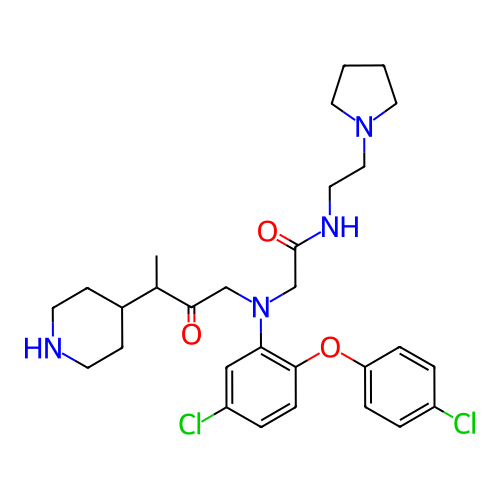 Chemical structure of BindingDB Monomer ID 50105874