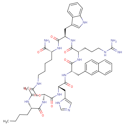 Chemical structure of BindingDB Monomer ID 50105879
