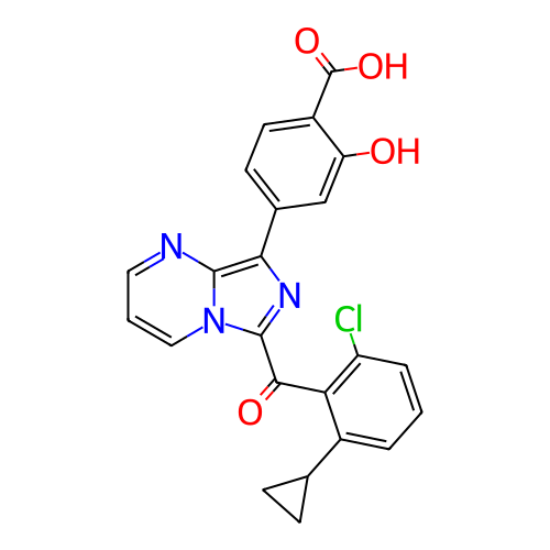 Chemical structure of BindingDB Monomer ID 50106285