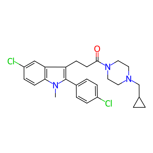Chemical structure of BindingDB Monomer ID 50106786