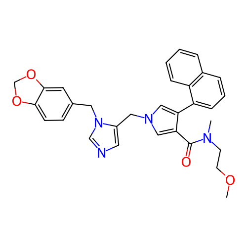 Chemical structure of BindingDB Monomer ID 50106865