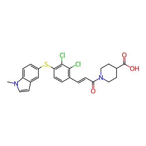 Chemical structure of BindingDB Monomer ID 50107176