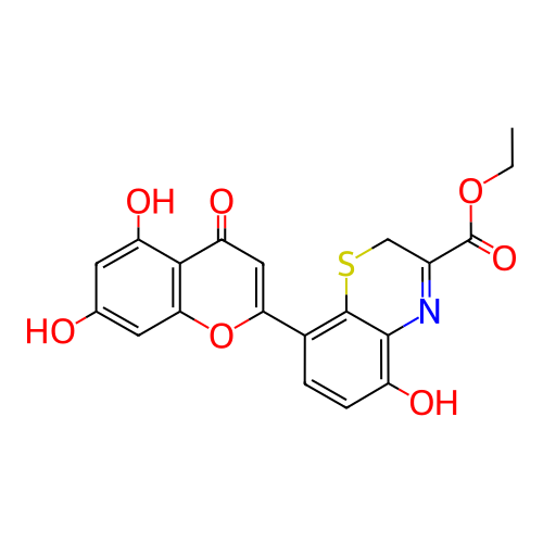 Chemical structure of BindingDB Monomer ID 50107284