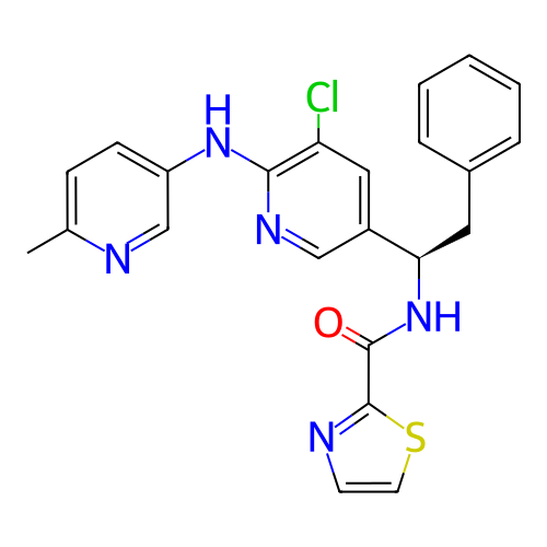 Chemical structure of BindingDB Monomer ID 50107395
