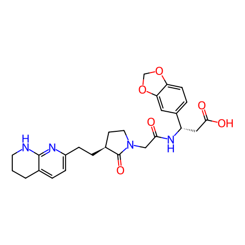 Chemical structure of BindingDB Monomer ID 50107415