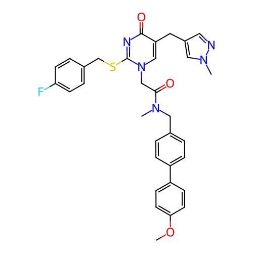 Chemical structure of BindingDB Monomer ID 50107479