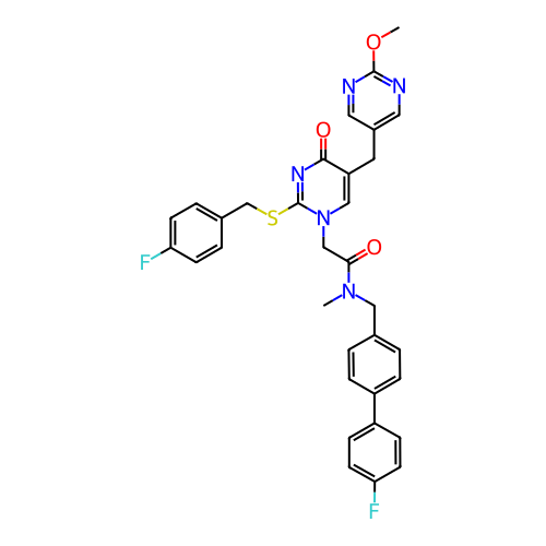 Chemical structure of BindingDB Monomer ID 50107493