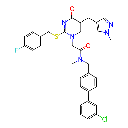 Chemical structure of BindingDB Monomer ID 50107498