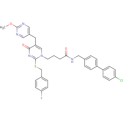 Chemical structure of BindingDB Monomer ID 50107504