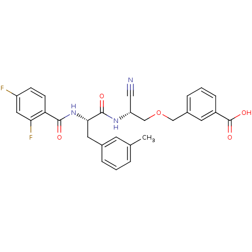 Chemical structure of BindingDB Monomer ID 50107626