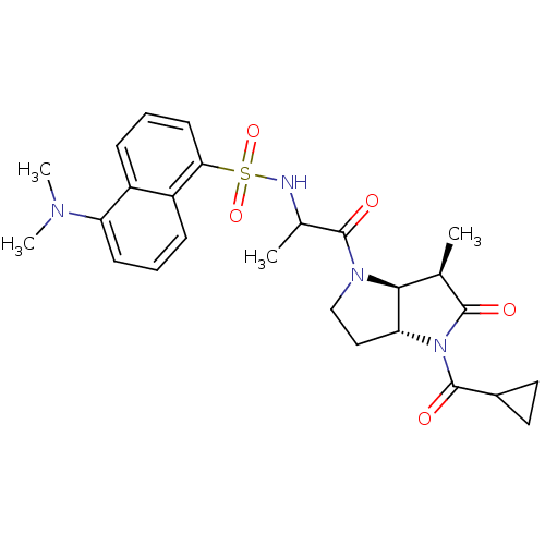 Chemical structure of BindingDB Monomer ID 50107912