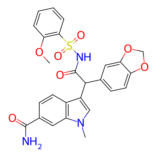 Chemical structure of BindingDB Monomer ID 50108191