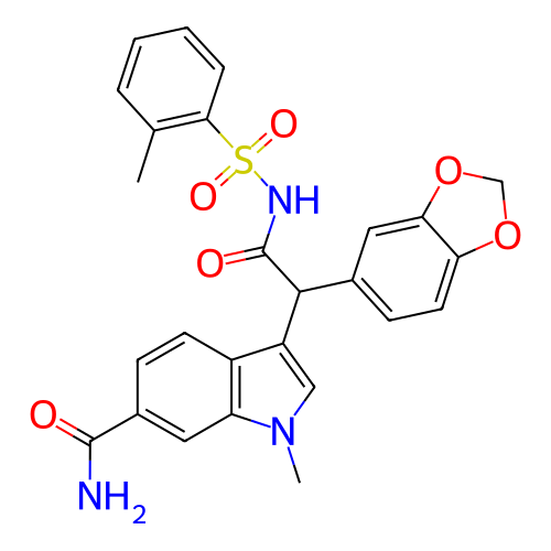 Chemical structure of BindingDB Monomer ID 50108203