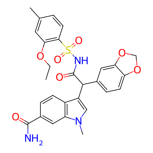 Chemical structure of BindingDB Monomer ID 50108204