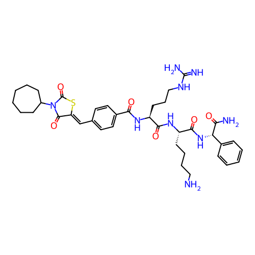 Chemical structure of BindingDB Monomer ID 50109141