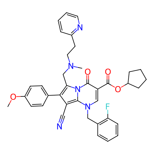 Chemical structure of BindingDB Monomer ID 50109212