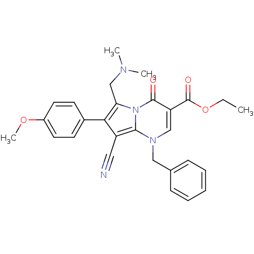 Chemical structure of BindingDB Monomer ID 50109215