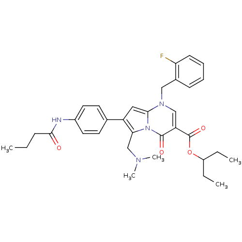 Chemical structure of BindingDB Monomer ID 50109240